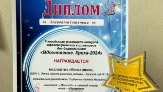 II городской фестиваль - конкурс «Вдохновение. Кроха - 2024».